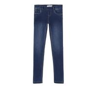 Name It Jeggings Polly Denim Tora 3238 – extraeng mit Gürtelschlaufen – Dark Blue Denim, 13 J.