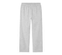 Name It Sweathose NKFMILLE – gerade Passform, elastischer Bund – Mädchen Gr.134, light grau melange