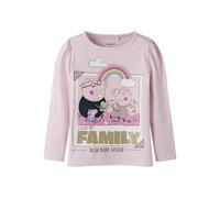 NAME IT Girl Oberteil mit Langen Ärmeln Peppa Wutz