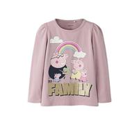 NAME IT Girl Oberteil mit Langen Ärmeln Peppa Wutz