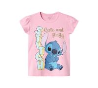 NAME IT - NMFFOLLY STITCH SS TOP NOOS WDI pink frosting - Gr. - 92