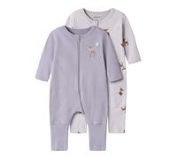Name It Deer Langarm-pyjama 2 Einheiten 2 Monate Lilac Marble / Lavender Gray