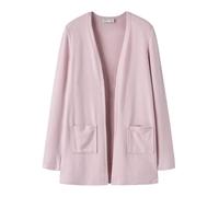 Name It Mädchen Strickjacke NKFVICTI LS Knit Card Long Fit V-Ausschnitt 122/128 Burnished Lilac