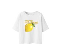 Name it-NKFFARINAZ SS NREG SHORT TOP BOX-White-Strawberry Lemon - 146/152