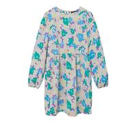 name it Girl's NLFFILOWER LS Dress Kleid, Swim Cap/AOP:Flowerprint, 170