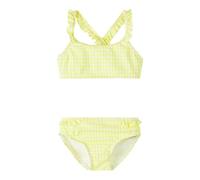NAME IT Girl's Nmfziline Box Bikini, Lemon Tonic, 86/92