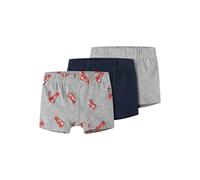 3er-Pack Boxershorts FEUERWEHR Jungen NAME IT grau Gr. 110