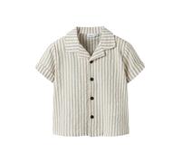 NAME IT - NMMFEDENIS SS SHIRT Chateau Gray - Gr. - 110
