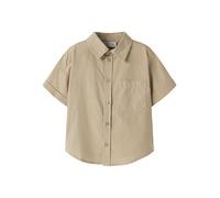 name it Hemd "Filip" in Beige - Größe 104 | Kinder Blusen Hemden