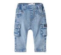 Name IT Herren Nbmben Baggy Cargo Jeans 2727-Yb Noos, Medium Blue Denim, 74 EU
