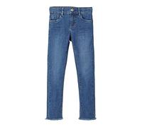 Name IT ITIT NOS Girls NKFPOLLY DNMTEJA 2324 Ancle Pant NOOS Jeans, Medium Blue Denim, 164