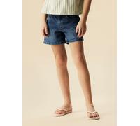 NAME IT Mädchen Nkfrose Wide DNM Shorts 1061-Dt Tb, Medium Blue Denim, 122 cm