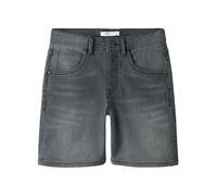 name it Jeans-Shorts "Ryan" in Anthrazit - Größe 134 | Kinderhosen