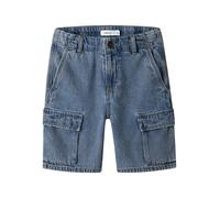 name it Jeans-Shorts "Ryan" in Blau - Größe 128 | Kinderhosen