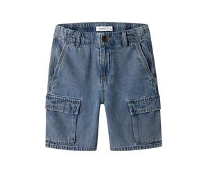 name it Jeans-Shorts "Ryan" in Blau - Größe 128 | Kinderhosen