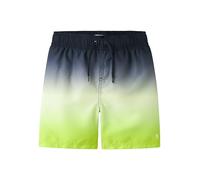 NAME IT Jungen Badehose nkmZOCCAS, Ombre-Design in Acid Lime und Navy, mit Kordelzug (DE/NL/SE/PL, Numerisch, 158)