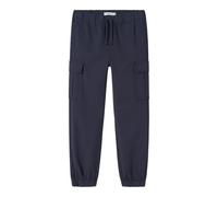 NAME IT Jungen Boy Hose Nkmryan Twill Cargo Pant R 5553-Va, Mood Indigo, 134 EU