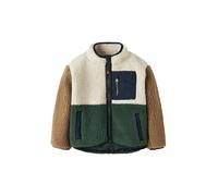 Name it - TEDDYFLEECE JACKE Block - Jungle Green - 92