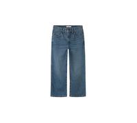 Relax-fit-Jeans NAME IT "NKMBEN SKATER JEANS 1990-LD NOOS", Jungen, Gr. 122, N-Gr, blau (medium blau denim), Denim/Jeans, Obermaterial: 100% Baumwolle, Abriebeffekte, relaxed fit lang, Jeans (16670739