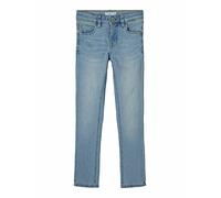 NAME IT Jungen Jeanshose aus weicher Bio-Baumwolle Light Blue Denim 164