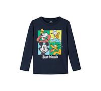 NAME IT Jungen Longsleeve mit Disney Print Dark Sapphire-116
