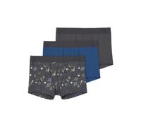 Name It Jungen Boxershorts Nkmboxer 3P Space Noos Grau (Forged Iron) Gr. 134 – 3er Pack