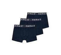 NAME IT Jungen Nkmboxer 3p Noos Unterhose, Dark Sapphire, 86 EU