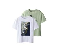 NAME IT Boy T-Shirt 2-Pack Biobaumwoll