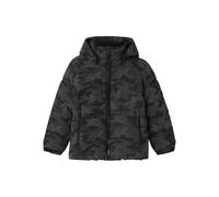 NAME IT Jungen Nkmmeter Puffer Jacket Ref1, Black, Numeric_158