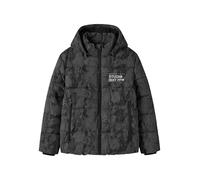 NAME IT Jungen Nkmmeter Puffer Jacket Ref1, Black, Numeric_164