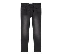 NAME IT Jungen NKMROBIN DNMTHAYERS 7452 SWE Pant NOOS Trainingshose, Black Denim, 104