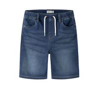 NAME IT Jungen Nkmryan Jogger Dnm L 6300-th Noos Shorts, Dark Blue Denim, 170 EU