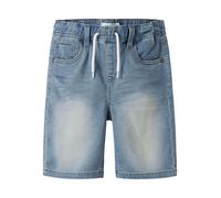 NAME IT Jungen Nkmryan Jogger Dnm L 6300-th Noos Shorts, Light Blue Denim, 98 EU