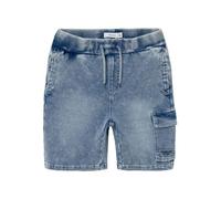NAME IT Jungen Nkmryan Jogger DNM L Shorts 8900-tr Noos, Light Blue Denim, 104