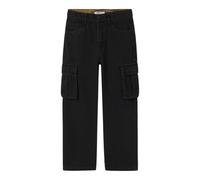 Name it - NKMRYAN ST CARGO JEANS 5910-IM NOOS - Black Denim - 134