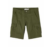 NAME IT Jungen Nkmryan Twitus Cargo Long Noos Shorts, Ivy Green, 116 EU
