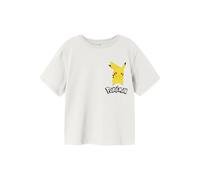 NAME IT Jungen Nkmstu Pokemon Ss Nreg Top Box Sky, Cloud Dancer, 134/140 cm
