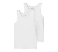 NAME IT Jungen Nkmtank Top 2p Noos Unterhose, Bright White, 110 EU