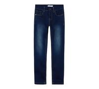 NAME IT Jungen Nkmtheo Xslim Swe Jeans 3113-th Noos Hose, Dark Blue Denim, 152 EU