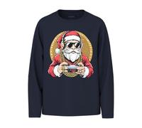 NAME IT Jungen Nkmvosmas Ls Nreg Top, Navy Blazer, 116