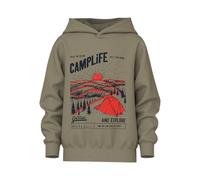 Name IT Jungen Nkmvugo Ls Nreg Sweat Wh Bru, Mermaid, 122-128