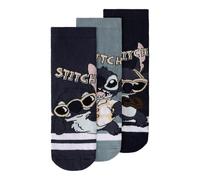 NAME IT Jungen Nmmarlos Stitch 3P Sock Wdi, Navy Blazer, 28-30 (3er Pack)