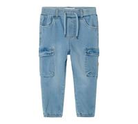 NAME IT Jungen Nmmben Baggy R Cargo Jeans 9770-yt Noos, Medium Blue Denim, 110