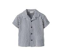 NAME IT Jungen Nmmfedenis Ss Shirt, Vintage Indigo, 98 cm