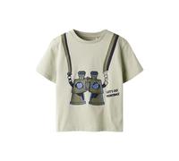 name it Shirt "Henni" in Khaki - Größe 98 | Kinder Oberteile