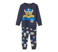 NAME IT Jungen Nmmjabur Pawpatrol Nightset Noos Cplg, Dark Sapphire, 74-80