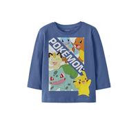 NAME IT Jungen Nmmjuice Pokemon Ls Nreg Topbox Noos Sky, Delft, 104 cm