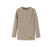 NAME IT Jungen Nmmlivanno Top Pb Langarmshirt, Irish Cream, 110 EU