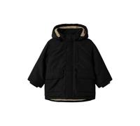 NAME IT Jungen Nmmmarlow Parka Jacket Pb, Black, Numeric_104