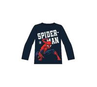 NAME IT Jungen Nmmnaza Spiderman Ls Top Noos Mar, Dark Sapphire, 98